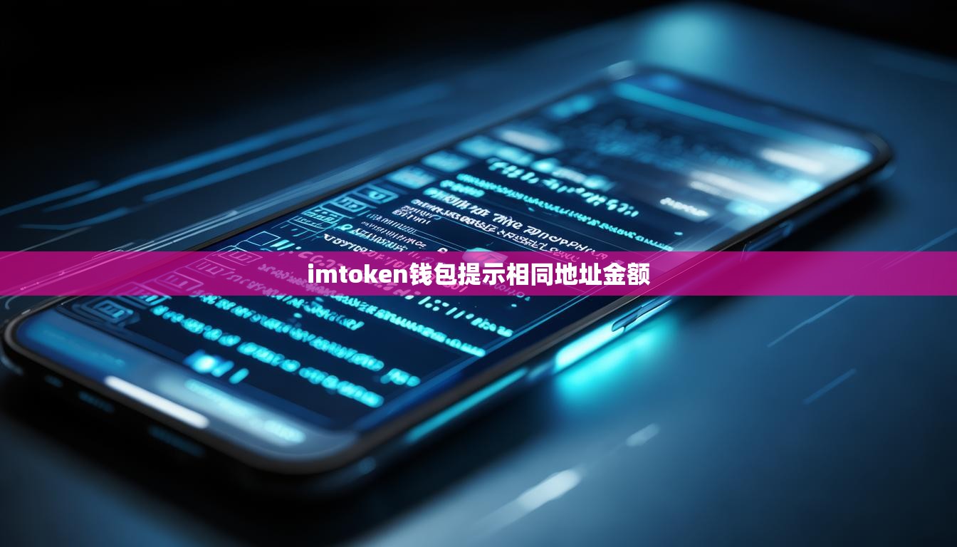 imtoken钱包提示相同地址金额