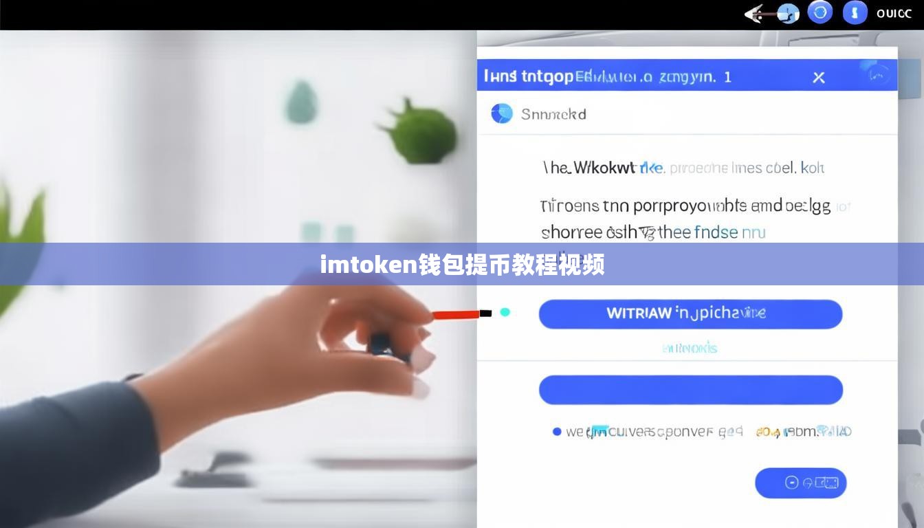 imtoken钱包提币教程视频