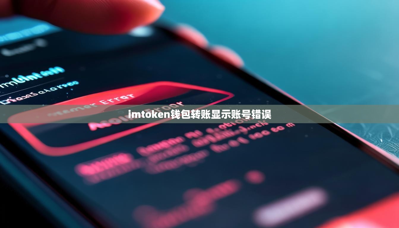 imtoken钱包转账显示账号错误