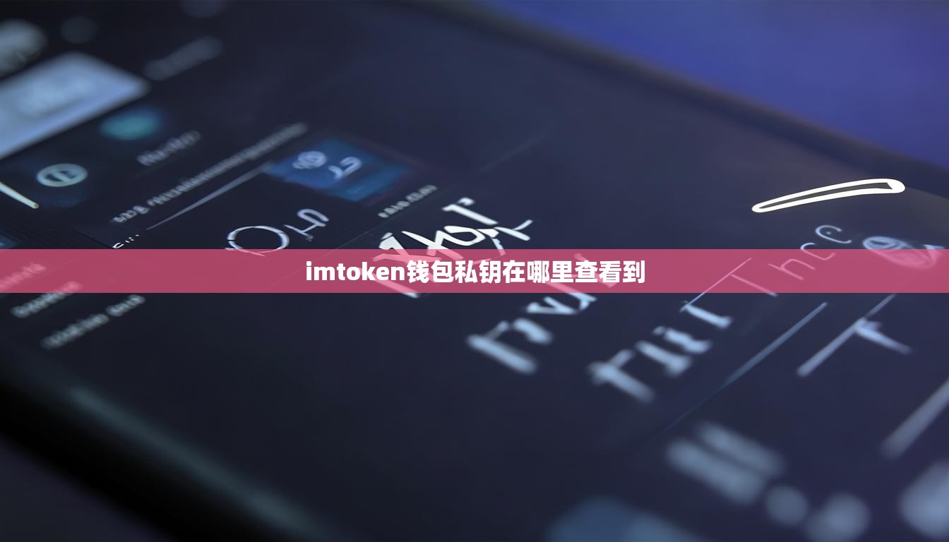 imtoken钱包私钥在哪里查看到
