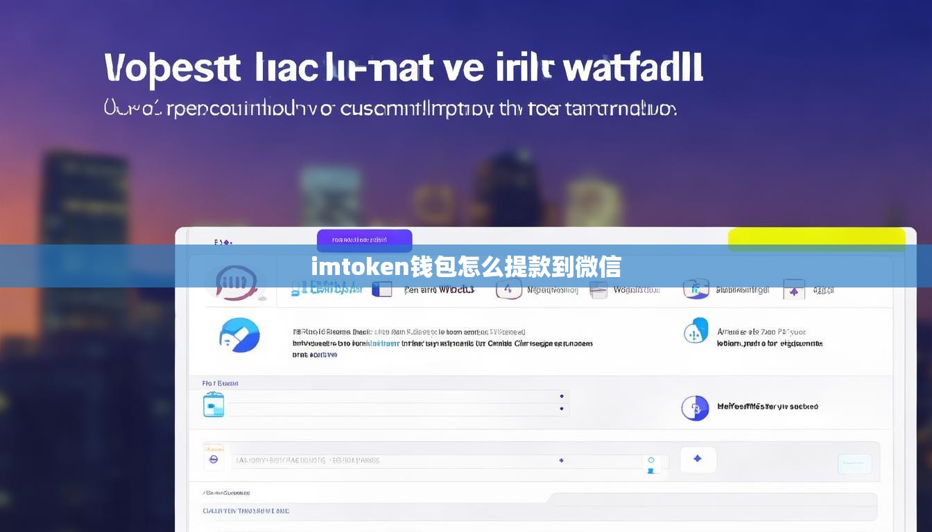 imtoken钱包怎么提款到微信